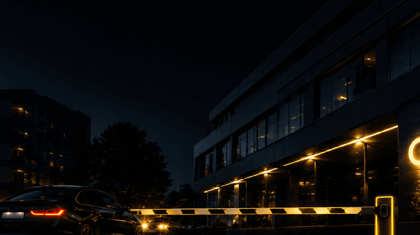 Secure vehicle access and campus security
